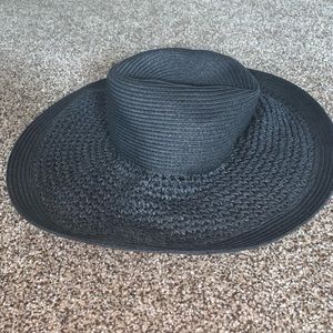 JCrew Black Sun Hat